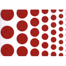 Ref. 78368 - DECALQUE BOLAS VERMELHO